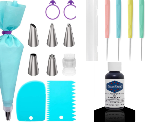 Caking & baking tools 🎂 cover photo collage