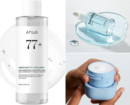 The 4-Step Glass Skin Routine cover photo collage