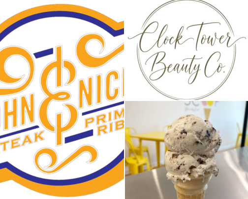 Eateries & entertainment cover photo collage