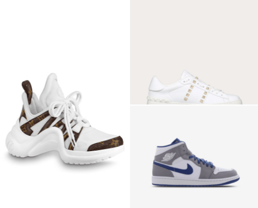 sneakers cover photo collage