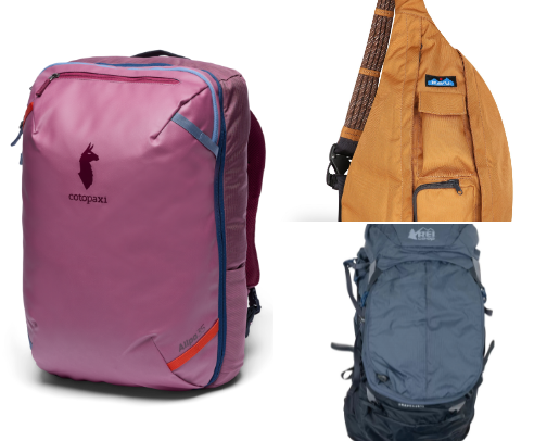 everything i brought for backpacking europe from september to april cover photo collage