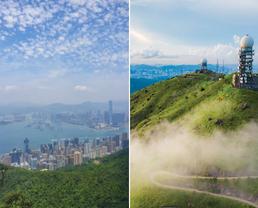 BEST HIKING TRAILS IN HONGKONG cover photo collage