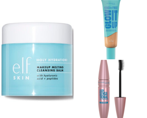 My favorite beauty and skincare recs cover photo collage