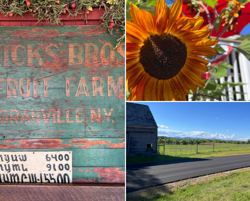 Bite, Sip & Stroll | A Guide To Vermont & New York 🍔🍎🌽 cover photo collage