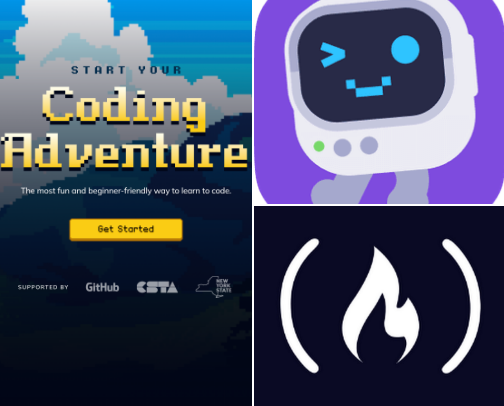 HOW TO LEARN CODING - Programmer starter pack cover photo collage