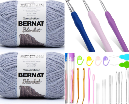 my crocheting must haves cover photo collage