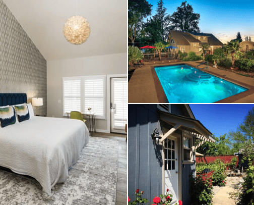 Lodging Options in Sonoma cover photo collage