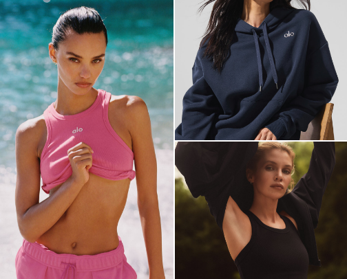Alo Must Haves✨ cover photo collage