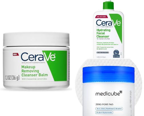 Skincare Favorites 🧖🏻‍♀️🧼🫧 cover photo collage