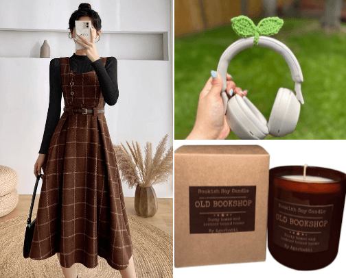 COTTAGECORE FASHION & ACCESSORIES cover photo collage