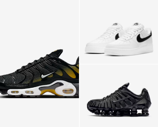 My favourite sneakers cover photo collage