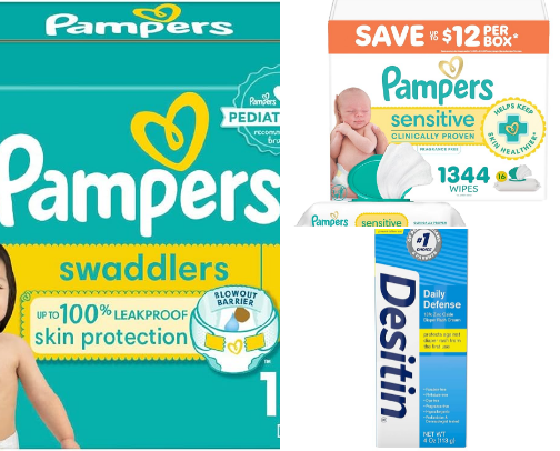 What's in our diaper bag? cover photo collage