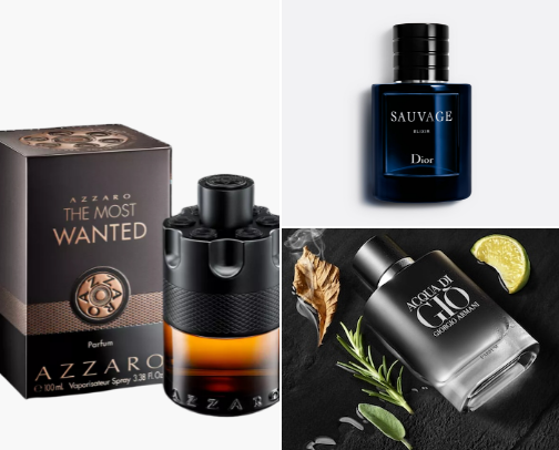 Best Perfume for Men cover photo collage