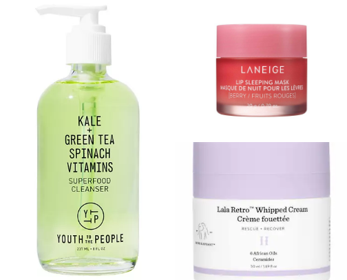 TOP Skincare Products cover photo collage