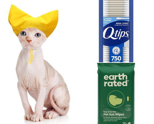 sphynx cat must-haves for a healthy & happy kitty 🐈‍⬛🫶 cover photo collage