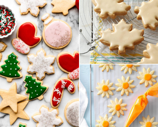 Cut out cookie essentials cover photo collage
