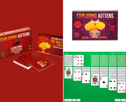 Games 🎴🃏🕹️ cover photo collage