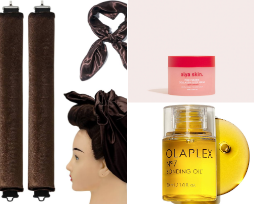 beauty & self care cover photo collage