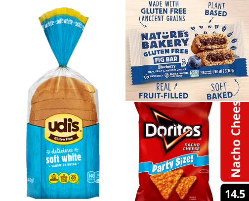 Gluten free goodies cover photo collage