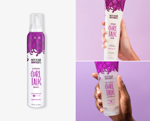 Curly essentials ✨️ cover photo collage