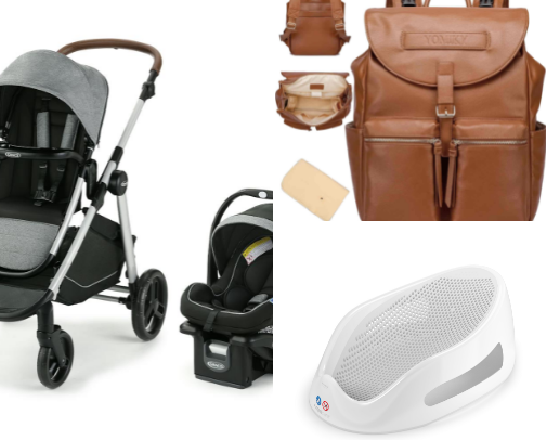 Baby items recommendations cover photo collage