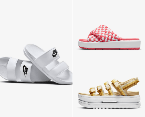 Nike Sandals & Slides cover photo collage