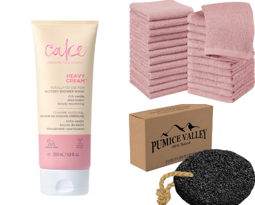 My absolute fav hygiene products cover photo collage