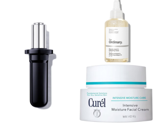 Skincare recs for girls in their 30’s!! ✨✨ cover photo collage
