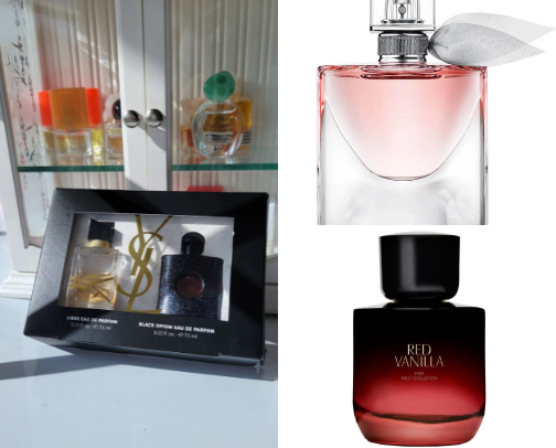 perfumes that get you compliments 💞 cover photo collage