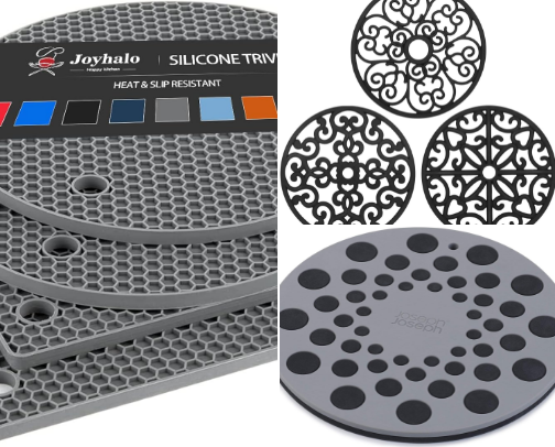 Top 10 Silicone Trivet Mats to Buy cover photo collage