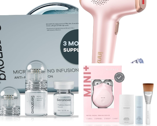 Medspa at home? Say less! cover photo collage