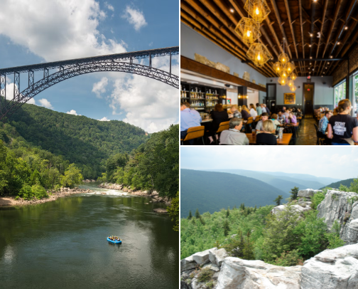 Feeling adventurous? Come experience Wild and Wonderful WV cover photo collage