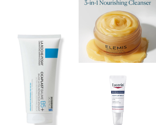 Post menopausal skincare cover photo collage