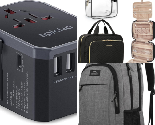15 Travel Essentials I Never Pack a Trip Without cover photo collage