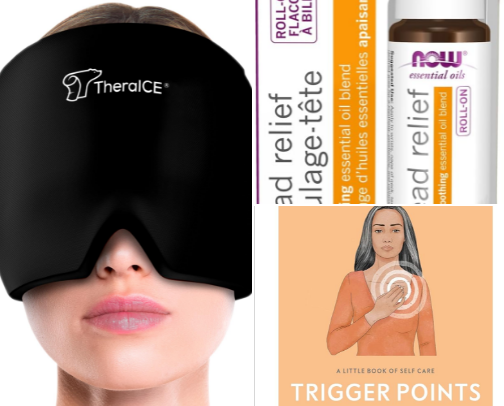 The Migraine & Headache Relief Toolkit cover photo collage