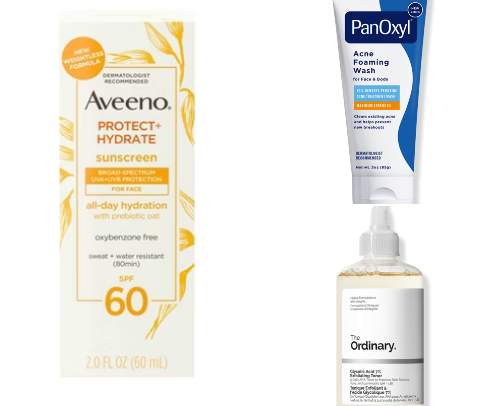 Affordable Skincare Essentials for Acne-Prone & Dry Skin cover photo collage