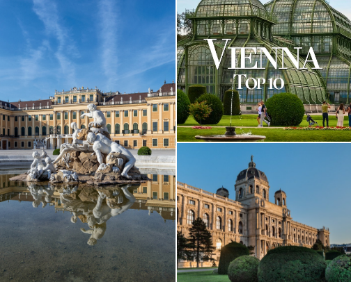 Things to do in Vienna cover photo collage