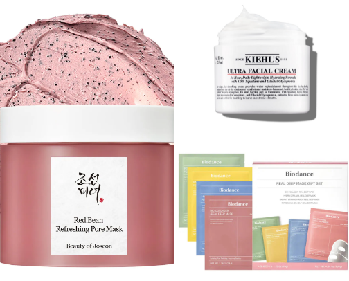 SKINCARE PRODUCTS cover photo collage
