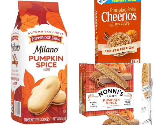Pumpkin Flavored Snacks – Seasonal Fall Treats, Sweet & Savory Pumpkin Bites, Cozy Autumn Snacks for Home, Parties, and Gifts cover photo collage