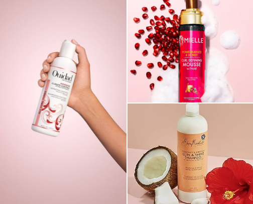 Your Guide to Healthy, Happy Curls😍! cover photo collage