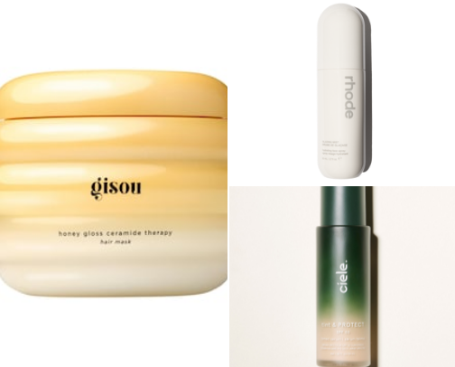 My sensitive skin proved products. (Skincare, makeup and hair products) cover photo collage