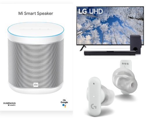 Audio & Smart Devices cover photo collage