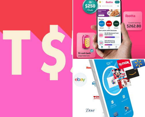 Earn - Cash - Gift Cards cover photo collage