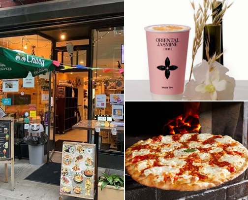 NYC Fave restaurants cover photo collage