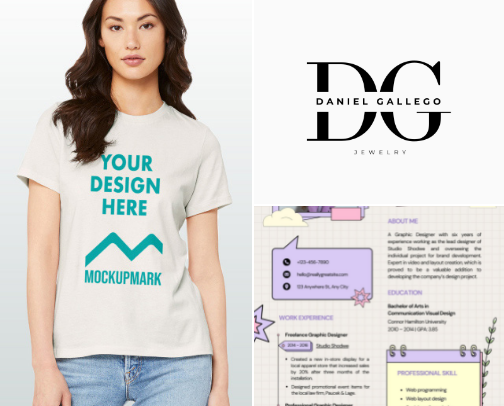 ✨ “Mockup Magic: How I Make My Brand Look Pro Without Lifting a Camera” cover photo collage