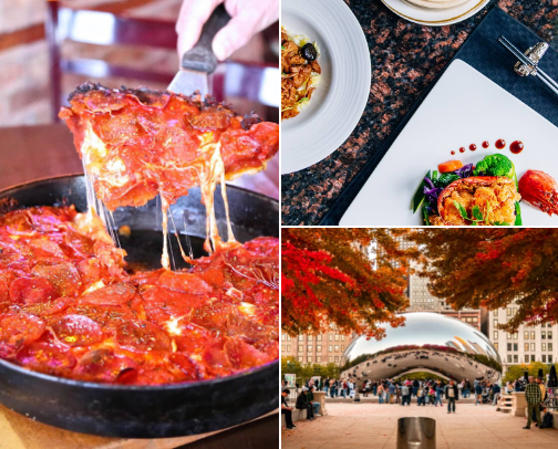 🌙 Peaceful & Cultural Chicago: Art, Nature, Food & Hidden Gems cover photo collage