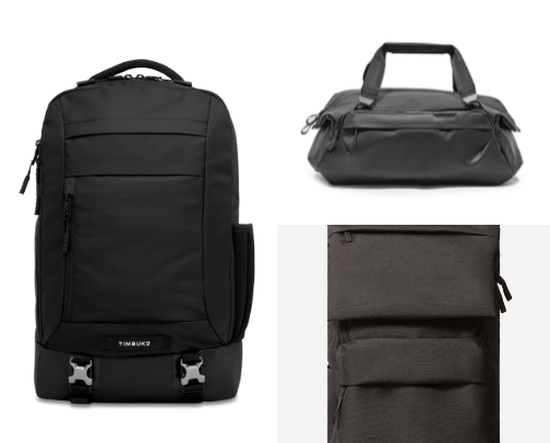 Travel Bags & Duffels cover photo collage