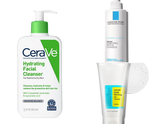 Gentle Cleansers for Sensitive Skin I Recommend cover photo collage