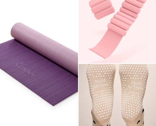 Pilates essentials! cover photo collage