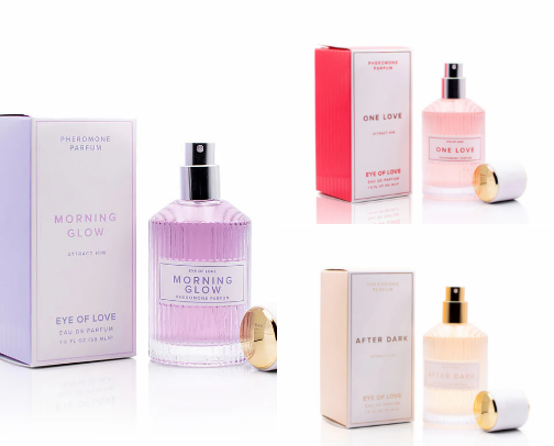 Top Pheromone Perfumes, Body Sprays and Roll-ons cover photo collage